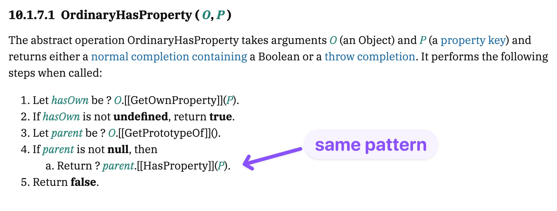 ecma-262 §10.1.7.1 OrdinaryHasProperty algorithm